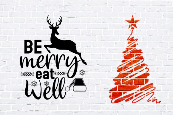 Funny Christmas Quotes, BE MERRY EAT... Review