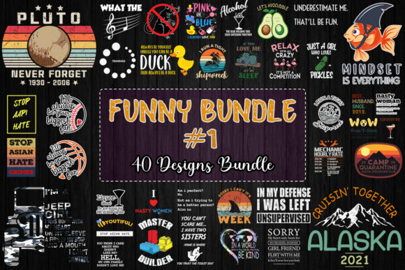 Funny Graphic Bundle 1: A Designer's Review