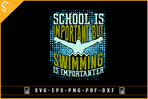 Funny Swimming T-shirt Design Review