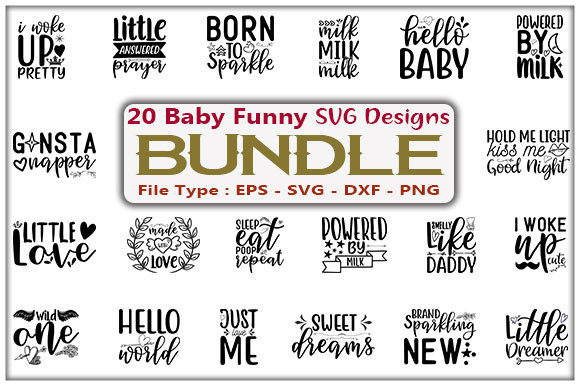 Review: Baby Funny Quotes Design Bundle