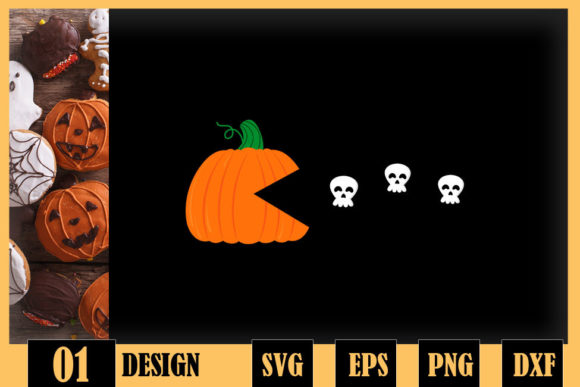 Review: Funny Halloween Pumpkin Ghosts Gamer Design