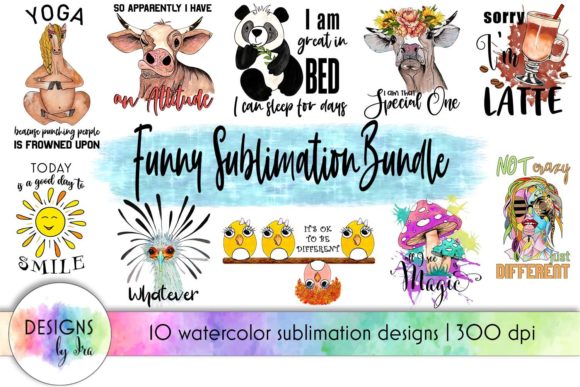 Review: Funny Sublimation Bundle Cute Animals for Crafters