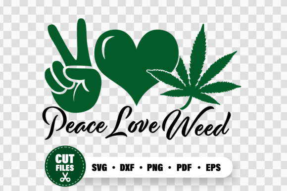 Reviewing the Peace Love Weed Cannabis SVG for Embroidery