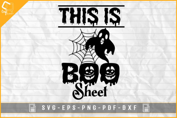 This Is Boo Sheet Funny Halloween Design Review